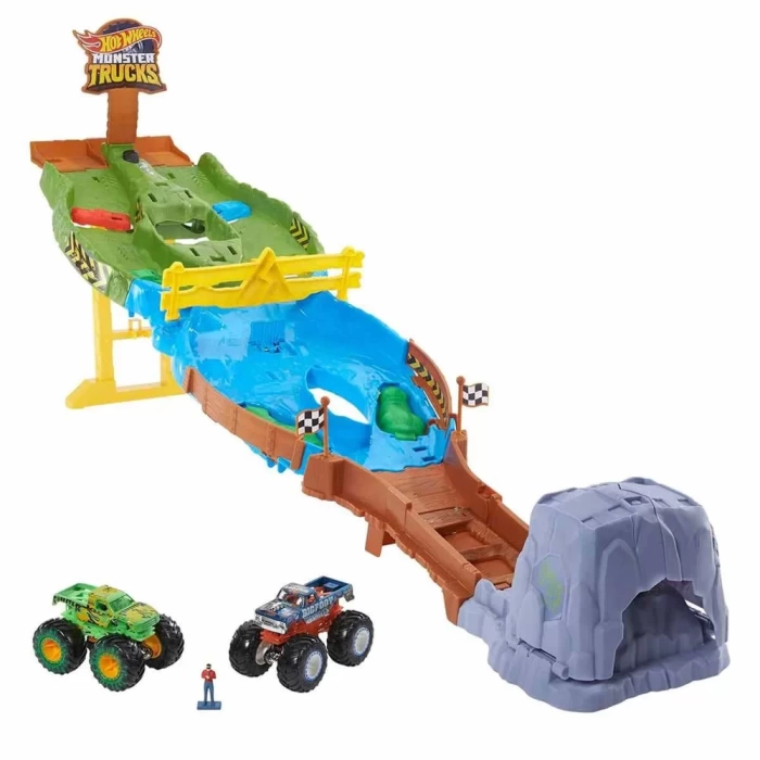 Hot Wheels Monster Trucks Heyecanlı Yarışlar Oyun Seti