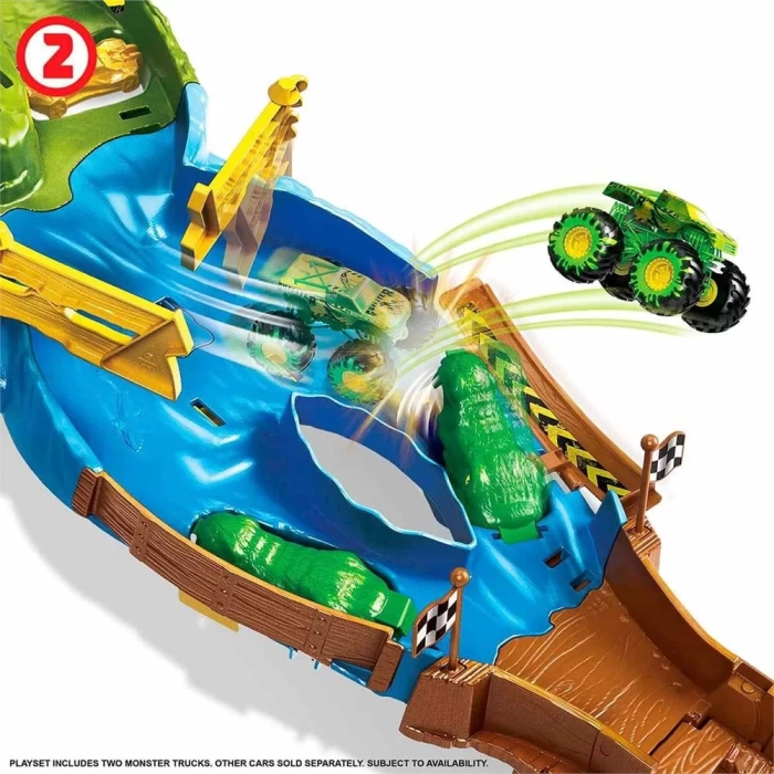 Hot Wheels Monster Trucks Heyecanlı Yarışlar Oyun Seti