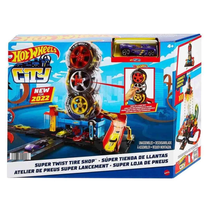 Hot Wheels City Tekerlek Kulesi Pisti