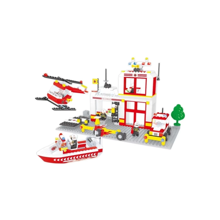 Asya Oyuncak 433 Parça LEGO Itfaiye Seti - 21701