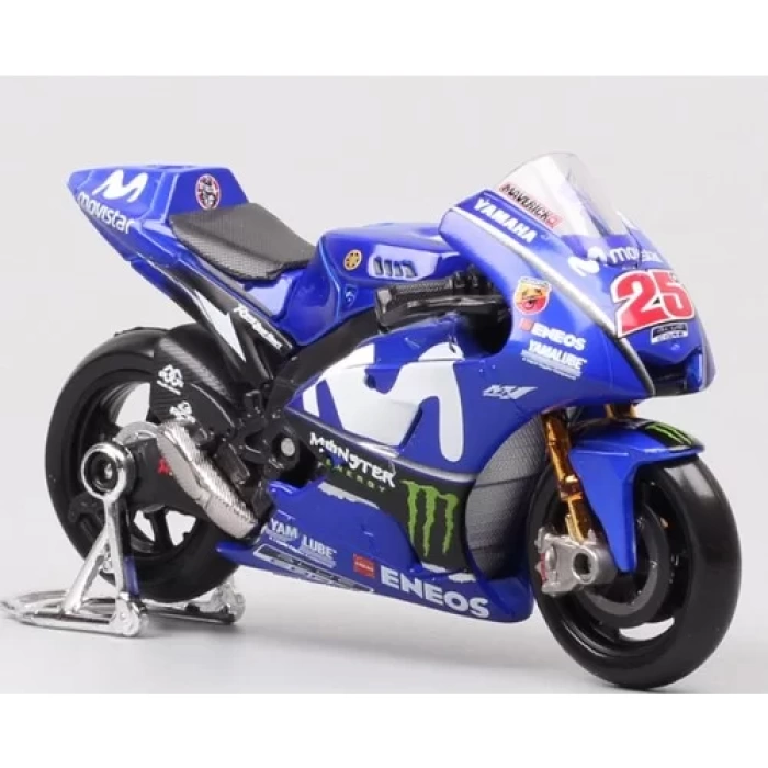 Maisto Yamaha Moto Gp 25 Maverick Vinales 1:18 Ölçek Model Motosiklet