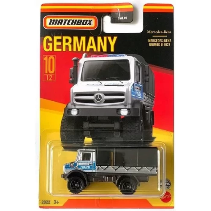 Matchbox Best Of Germany Mercedes Benz Unımog U 5023 HFH53