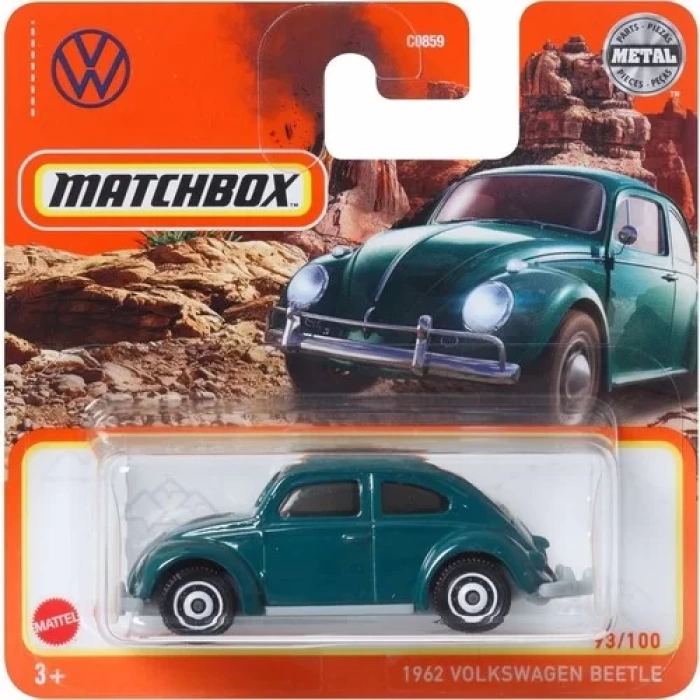 Matchbox Tekli Arabalar 1962 Volkswagen Beetle-HFT14