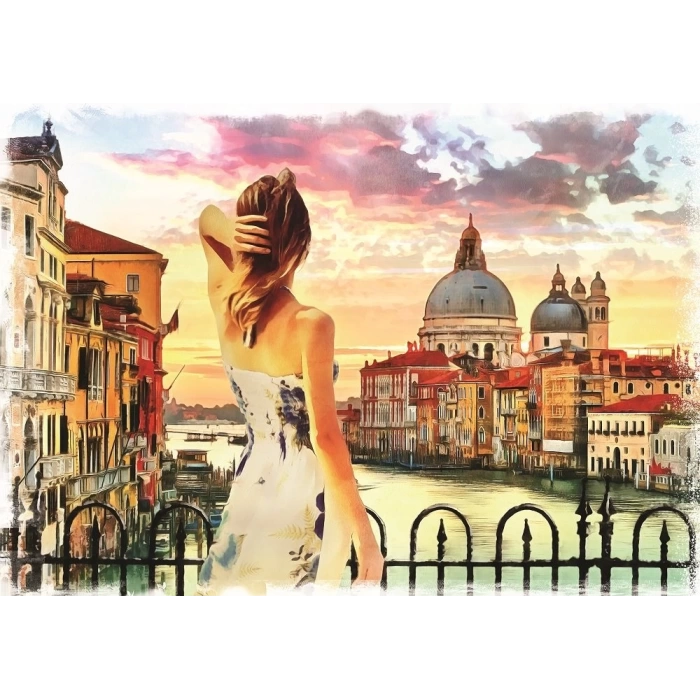 Art Puzzle Venedike Bakış 1500 Parça Puzzle