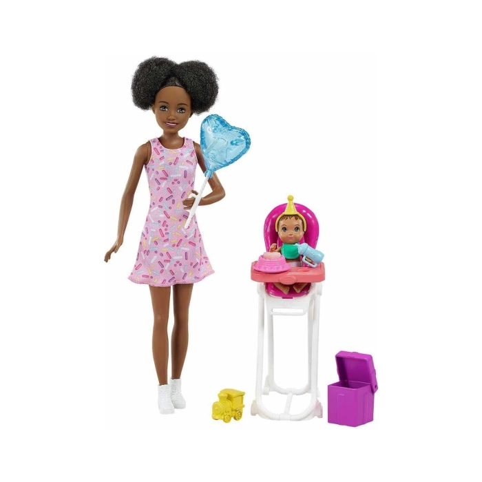 Barbie Bebek Bakıcısı Bebeği ve Aksesuarları FHY97 - GRP41