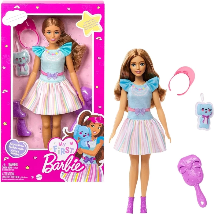 Barbie My First Barbie Ilk Barbie Bebeğim Serisi Bebekleri Teresa HLL21