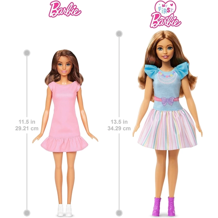 Barbie My First Barbie Ilk Barbie Bebeğim Serisi Bebekleri Teresa HLL21