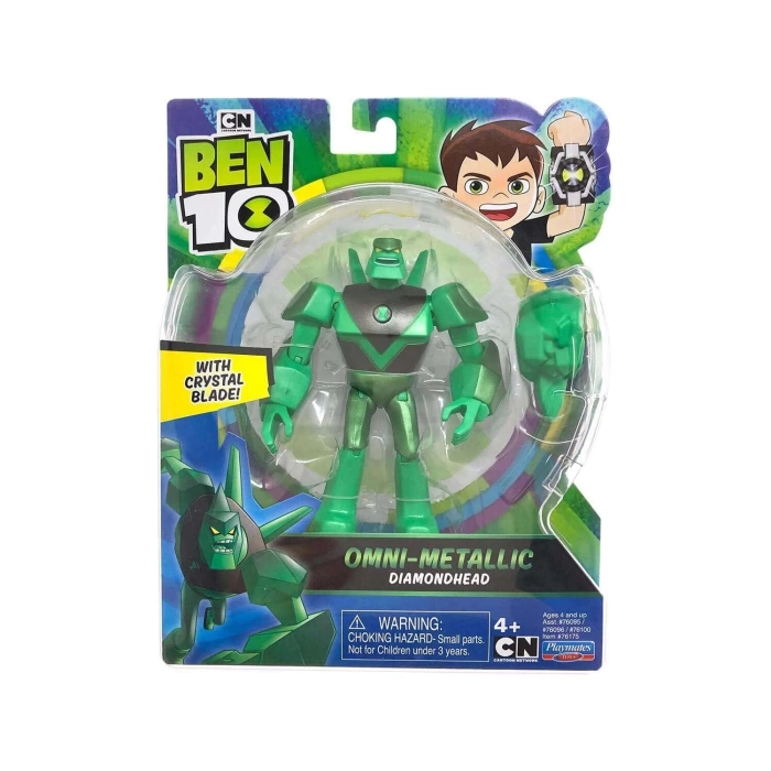 BEN10 Aksiyon Figürleri Metalik Tema Diamond Head 76175