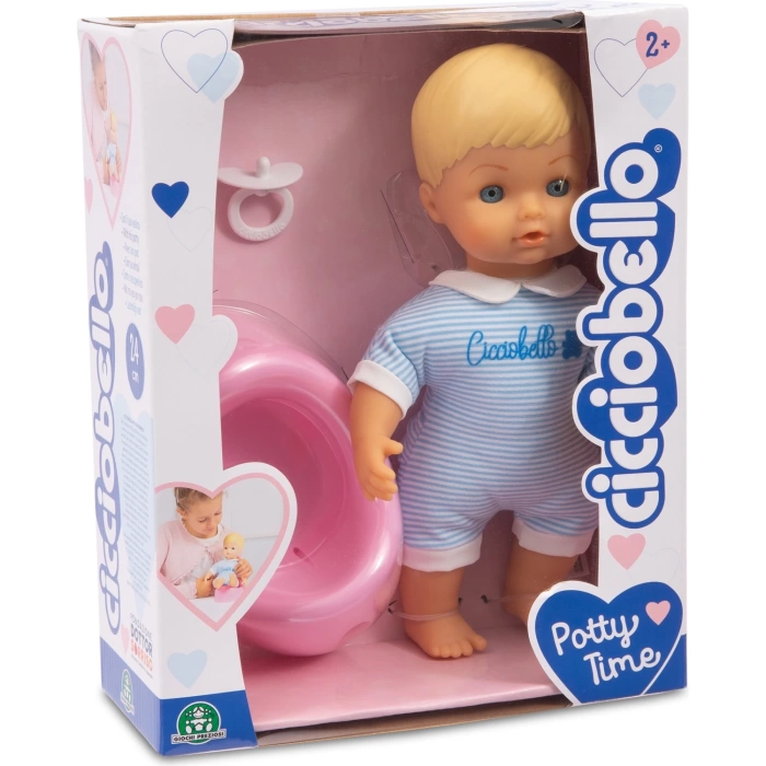 Cicciobello 20CM Bebek ve Oyun Seti Tuvalet Zamanı
