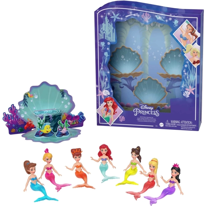 Disney Ariel ve Kız Kardeşleri Oyun Seti-HLW96