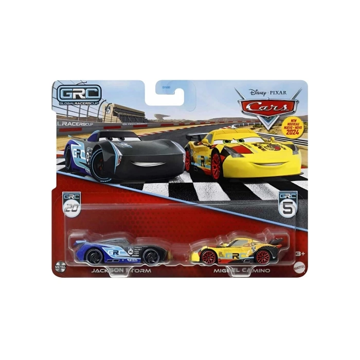 Disney Cars Ikili Karakter Araçlar Jackson Storm & Miguel Camino DXV99 / HTX16