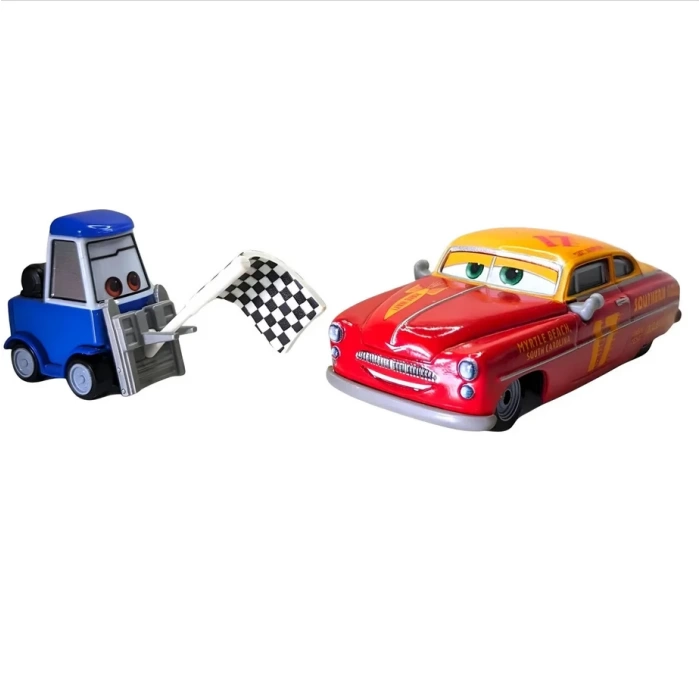 Disney Cars Ikili Karakter Araçlar Double Clutch Daley-Jet Robinson DXV99 / HTX17