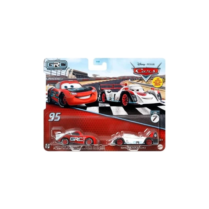 Disney Cars Ikili Karakter Araçlar Lightning Mcqueen - Shu Todorokı DXV99-HTX12