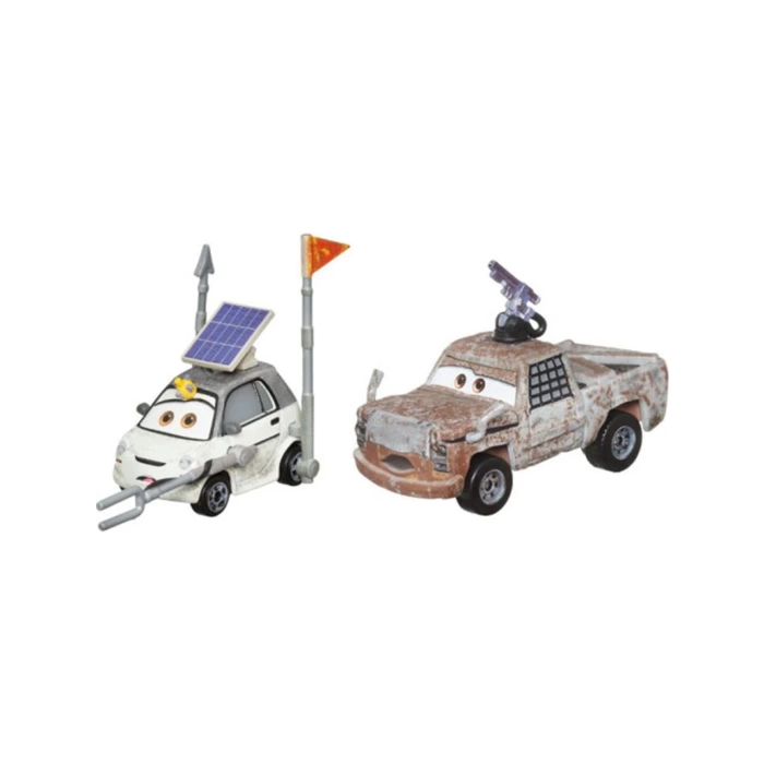 Disney Cars Ikili Karakter Araçlar Ken Enginoki & Justin Roadritter DXV99-HTX13