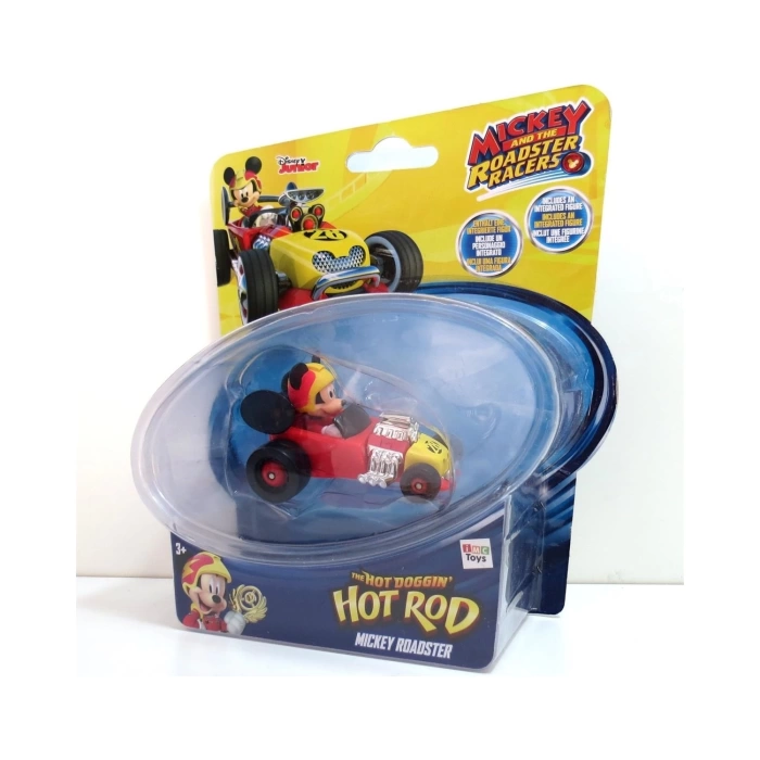 Disney Mickey And The Roadster Racers Figür ve Araç Mickey Figürü ve Arabası