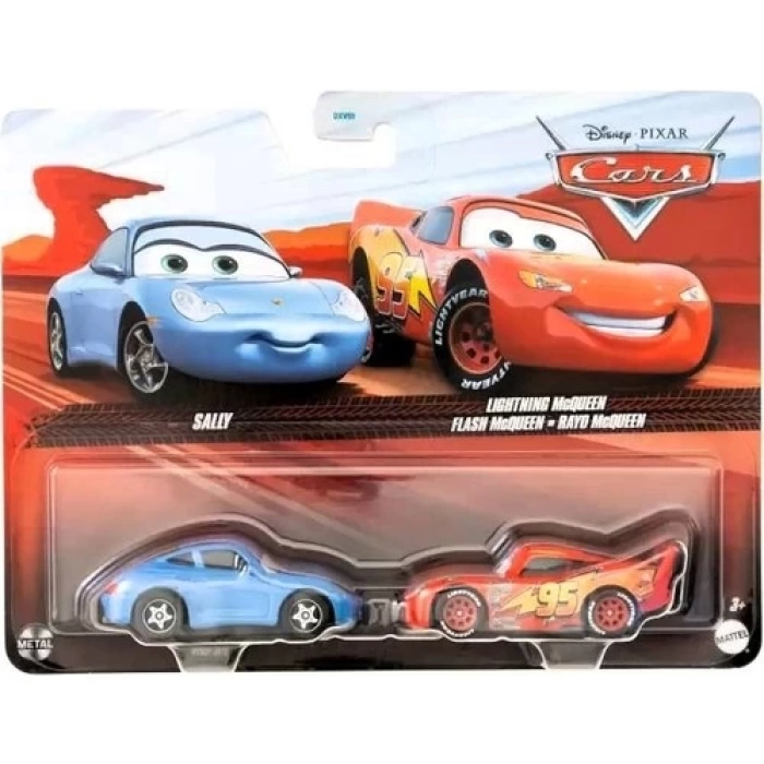 Disney Pixar Cars 2li Cars Sally - Lıghtnıng Mcqueen 2li Araba DXV99-HTX07