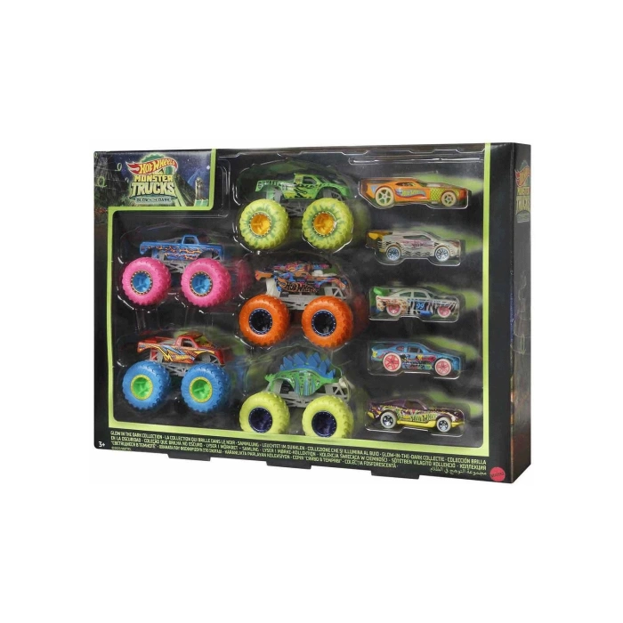 Hot Wheels Monster Trucks Karanlıkta Parlayan Araçlar HCB57