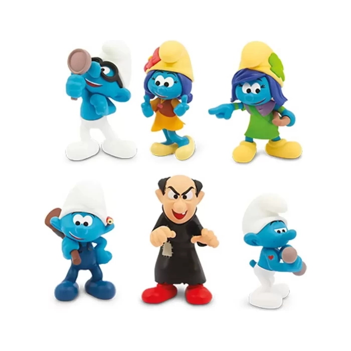 Giochi Preziosi Şirinler 6lı Figür Seti PUF14000 - Gargamel Figürlü Set