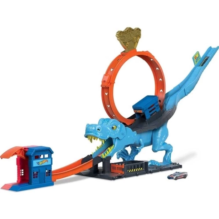 Hot Wheels Dinozor ile Mücadele Oyun Seti HKX42