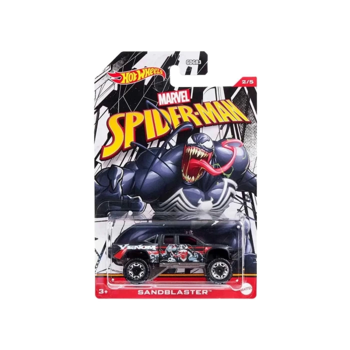 Hot Wheels Marvel Spiderman Sandblaster-HDG77