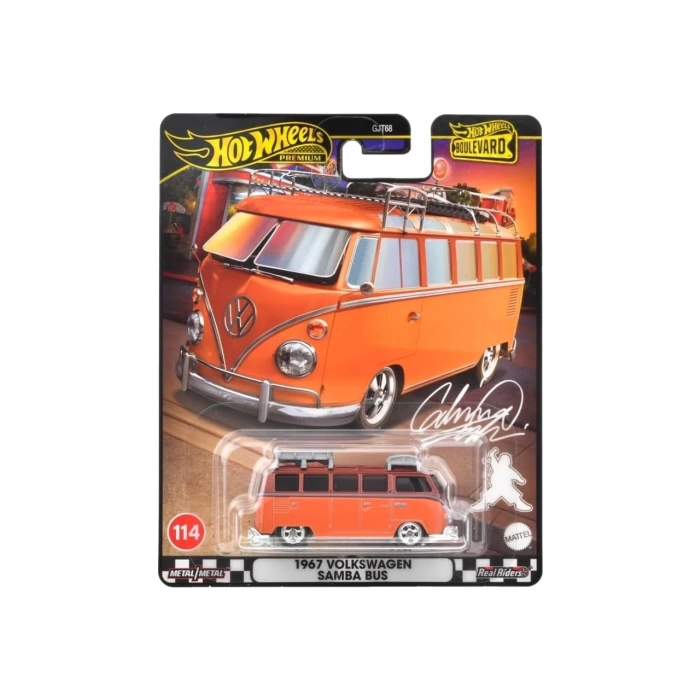 Hot Wheels Boulevard 1967 Volkswagen Samba Bus-HRT62