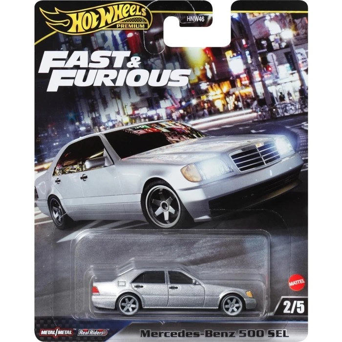 Hot Wheels Premium Fast And Furious Mercedes Benz 500 Sel -HRT94