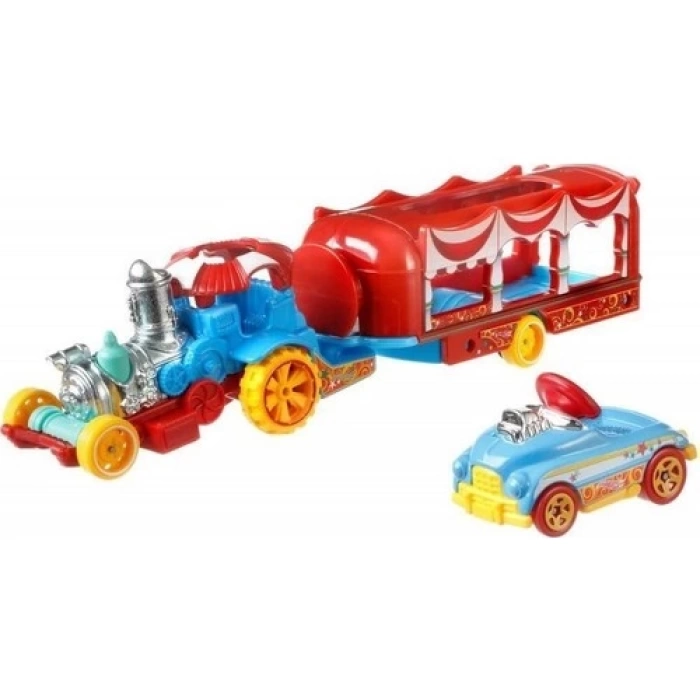 Hot Wheels Taşıyıcı Tırlar - Car-Nival Steamer FKW89