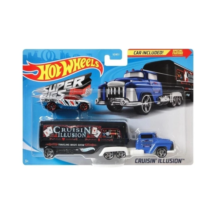 Hot Wheels Taşıyıcı Tırlar - Cruisin Illusion GKC27