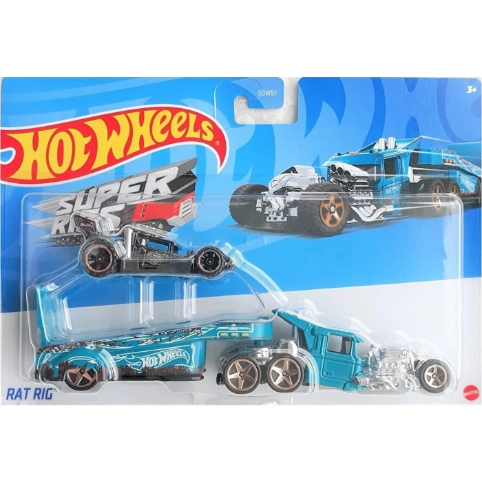 Hot Wheels Taşıyıcı Tırlar - Rat Rig HDT08