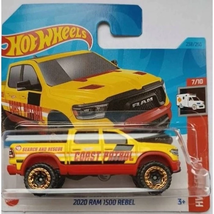 Hot Wheels Tekli Arabalar 2020 Ram 1500 Rebel HKL04