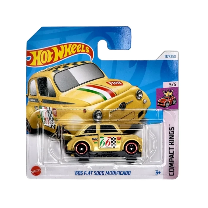 Hot Wheels Tekli Arabalar 60S Fiat 500D Modificado HTC20