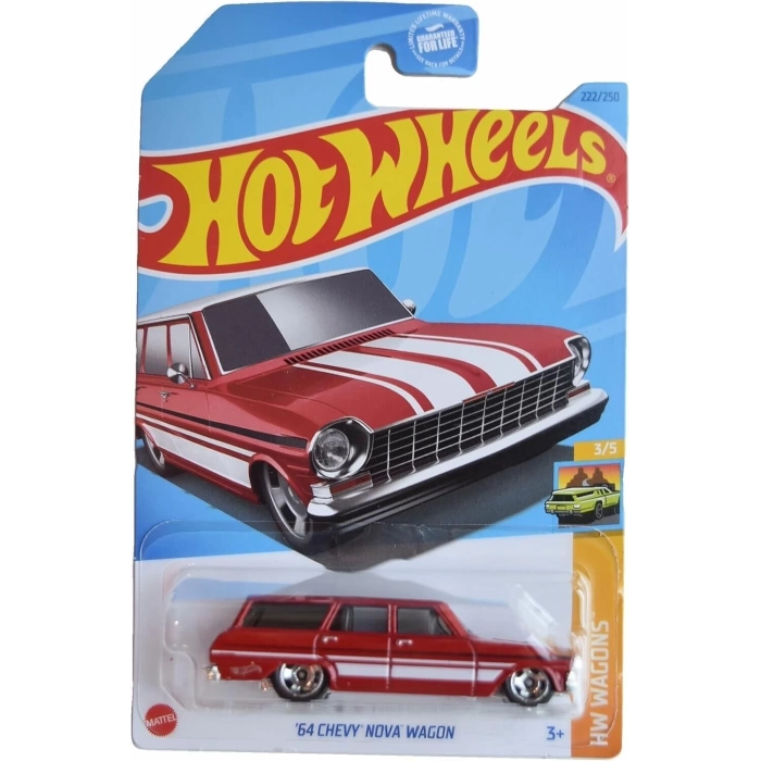 Hot Wheels Tekli Arabalar 64 Chevy Nova Wagon-HKH70