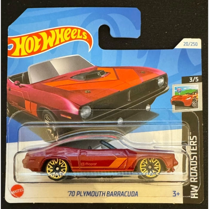 Hot Wheels Tekli Arabalar 70 Plymouth Barracuda HTC95