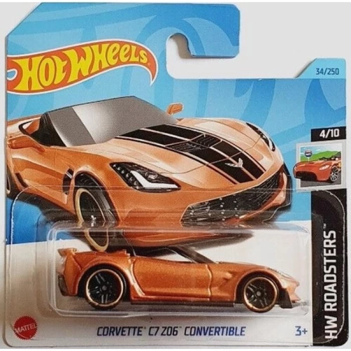 Hot Wheels Tekli Arabalar Corvette C7 Z06 Convertible HKK10