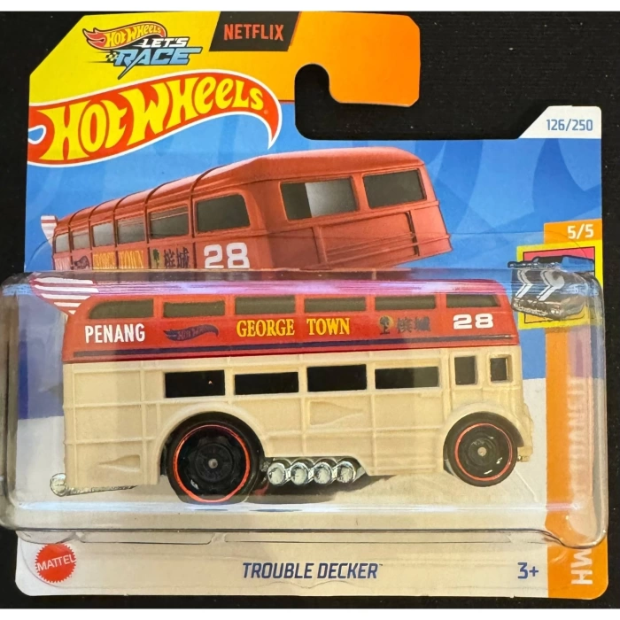 Hot Wheels Tekli Arabalar Trouble Decker HTB45