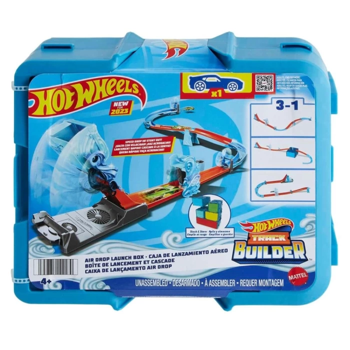 Hot Wheels Track Builder Rüzgar Temalı Akrobasi Seti HNJ67