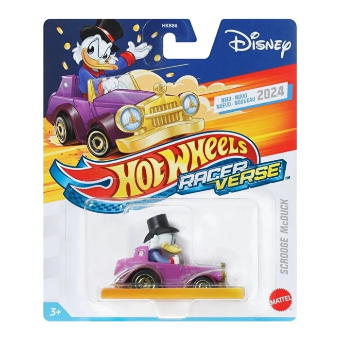 Hotwheels RacerVerse Scrooge McDuck 2024-HRT10