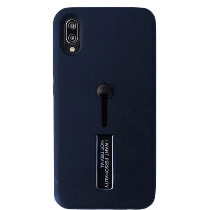 HUAWEI P20 STANDLI KILIF LACİVERT