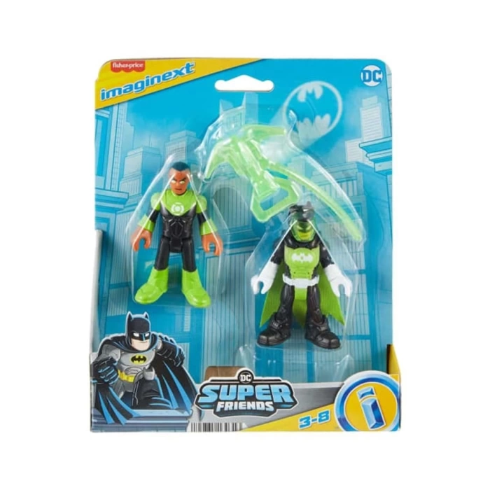 imaginext DC Super Friends Figürler - Batman & Green Lantern - HML10