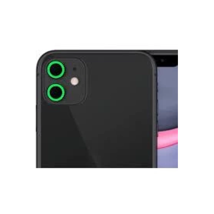 İphone 11 Fosforlu  Neon Lens Koruma