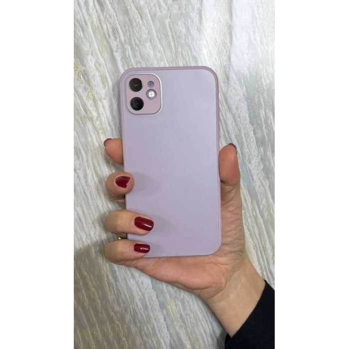 iPhone 12 Pro Mat Elektro Cam Kamera Korumalı Kılıf