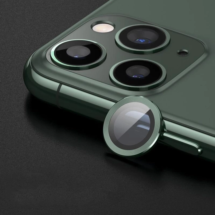 iPhone 12 Pro Max Toz Geçirmez Temperli Kamera Lens Koruyucu