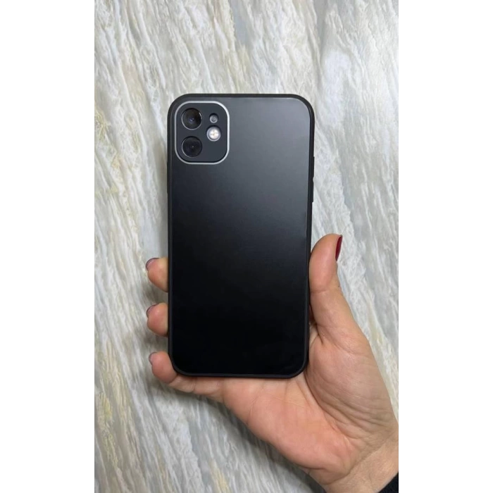 iPhone 13 Mat Cam Elektro Kamera Korumalı Kılıf