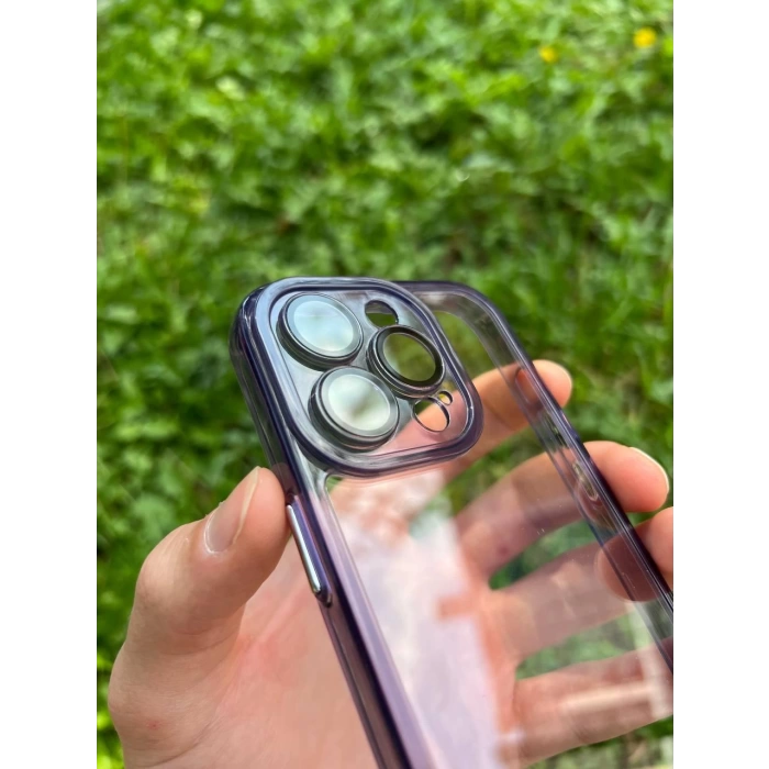 İphone 13 Pro Max Sp Lens Korumalı Silikon Telefon Kılıfı