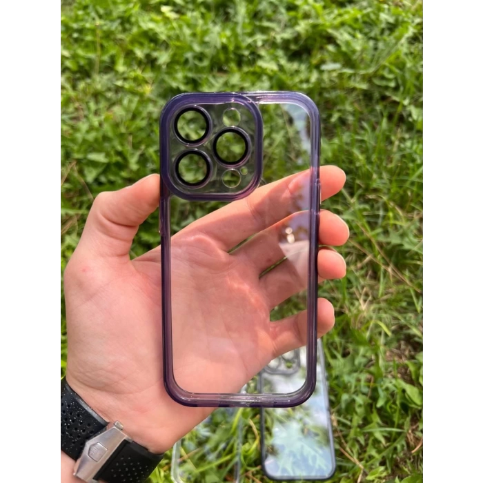 İphone 13 Pro Sp Lens Korumalı Silikon Telefon Kılıfı