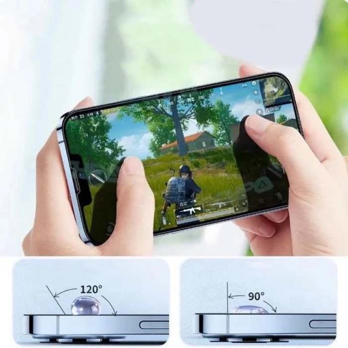 İphone 14 Plus - 13 Pro Max Anti Statik Ekran Koruyucu  Cam