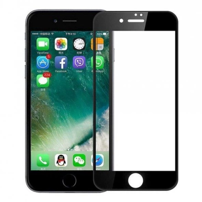 iPhone 6 Plus Seramic Fiber Nano Ekran Koruyucu Siyah