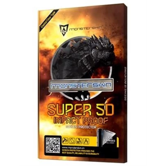 İPHONE 7-8 MONSTER 5D SÜPER EKRAN KORUYUCU JELATİN BEYAZ