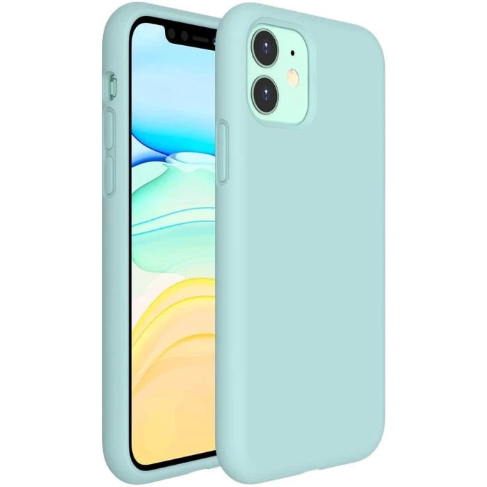 İphone Silikon Case Mikrofiber İç Arka Koruma Telefon Kılıfı