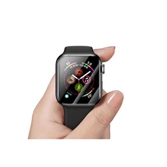 İphone  Watch 44mm Polimer Nano Tam Kaplama Ekran Koruyucu